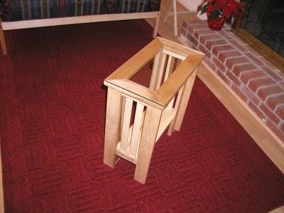 Maple end table