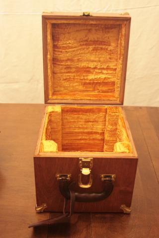 Inside of Concertina case